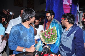 Eedo Rakam Aado Rakam Team At Bramaramba Theater